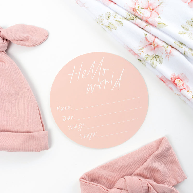 SPLOSH - Baby Announcement Set - Floral