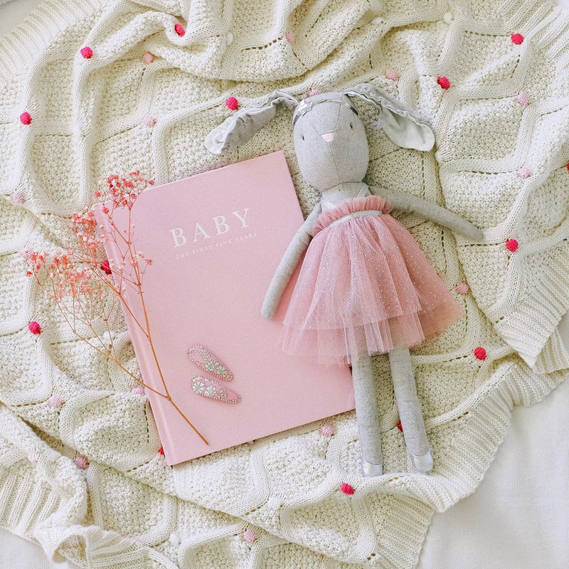 Di lusso living - LUCY BABY BLANKET PINK