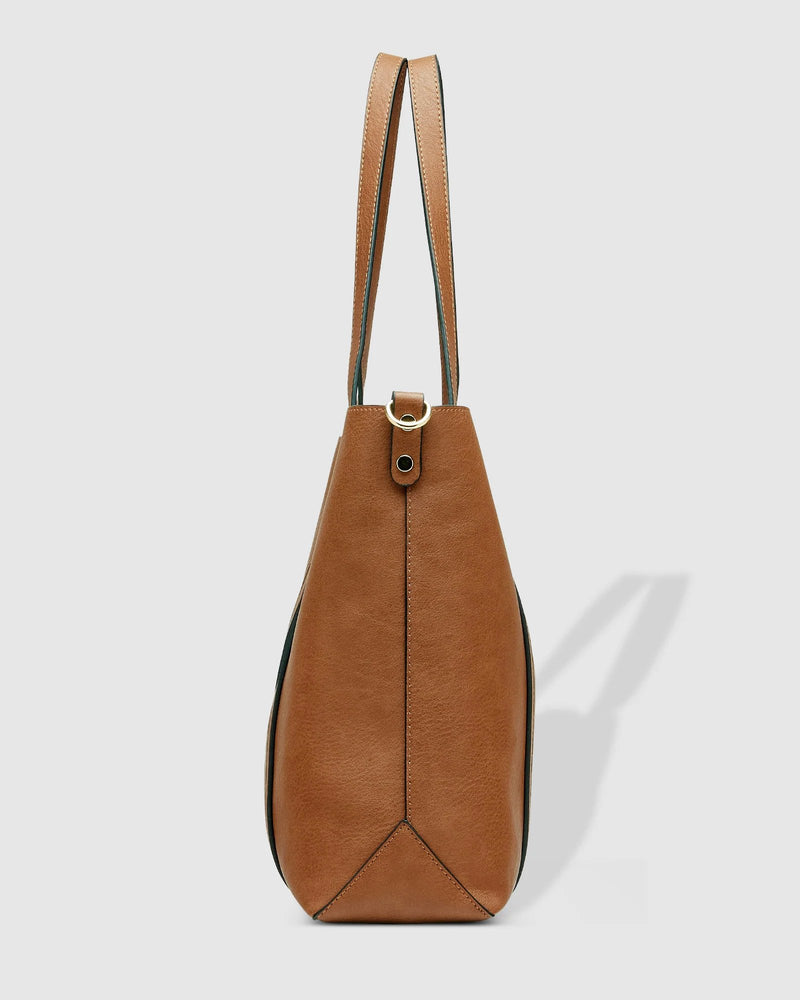 LOUENHIDE - Nevada Tote Bag - Tan Ezra