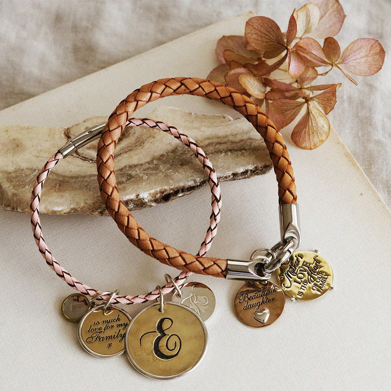 Palas - Charm - A Mothers Love - Brass & Silver