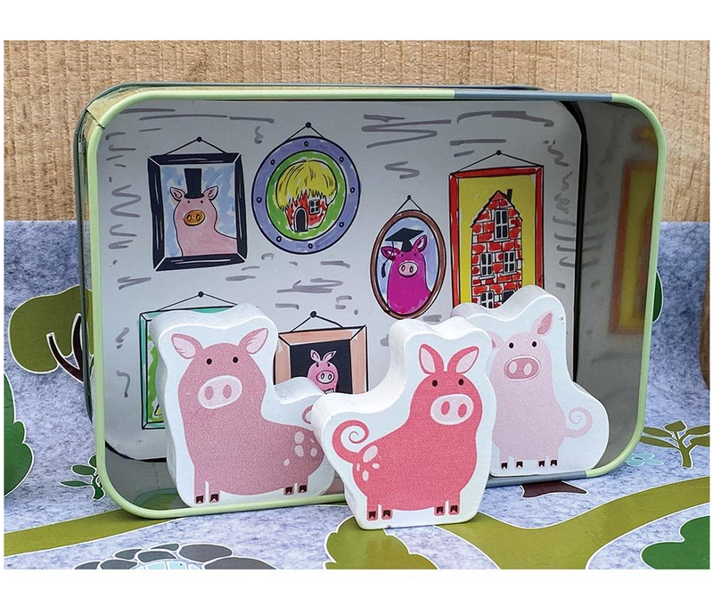 Apples To Pears Three Little Pigs - In A Tin