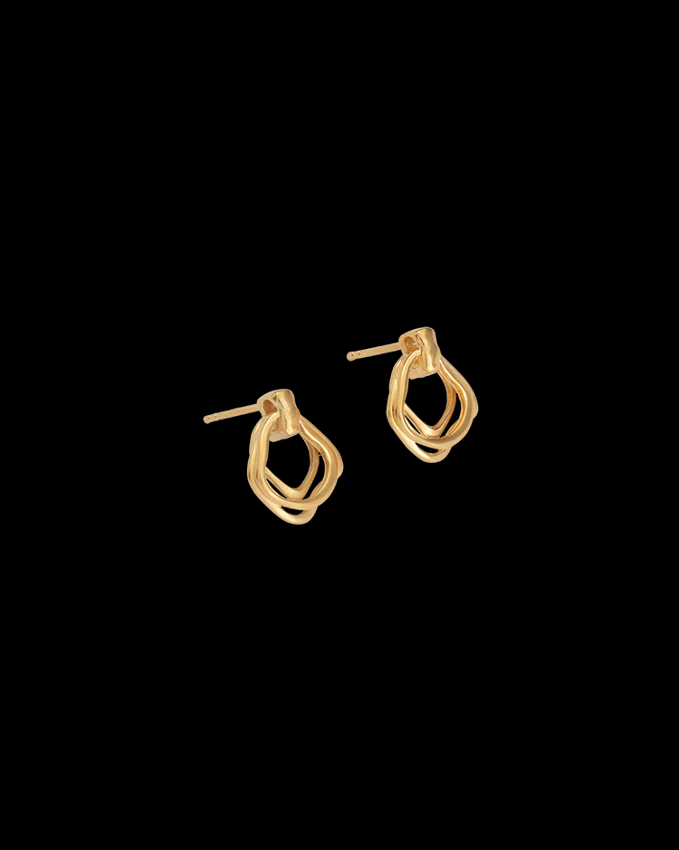 Kirstin Ash - Botanica Earrings 18k Gold Plated