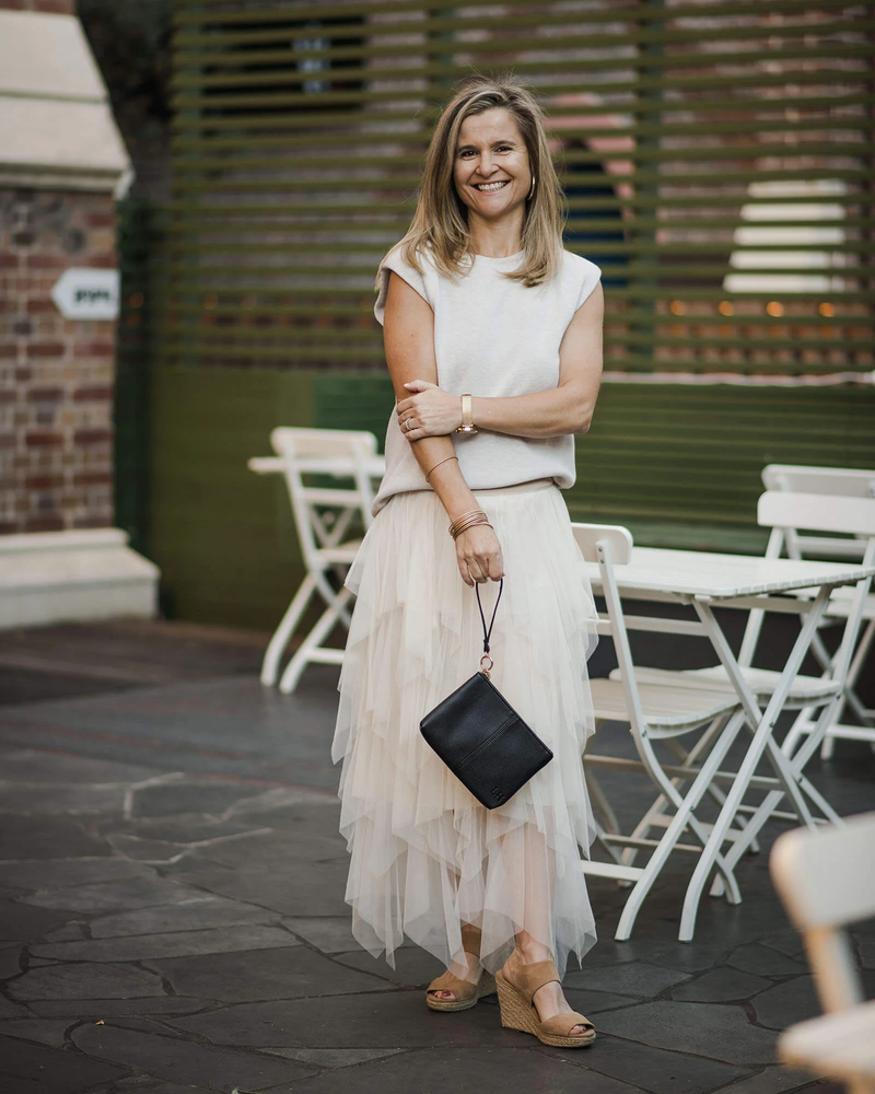 The Louenhid - Baby Gracie Clutch - black