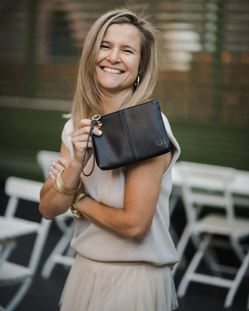 The Louenhid - Baby Gracie Clutch - black