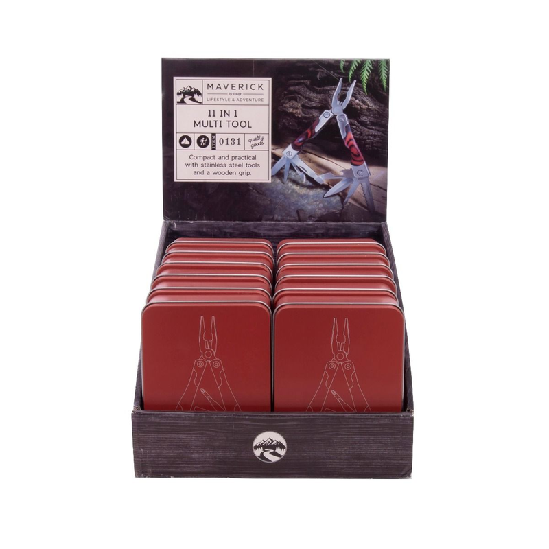 Is Gift - Compact 11 in 1 Multi Tool in Tin