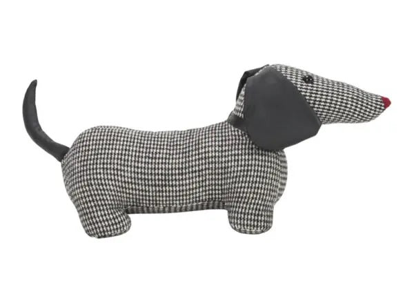 Annabel Trends - Doorstop - Daschund - Check