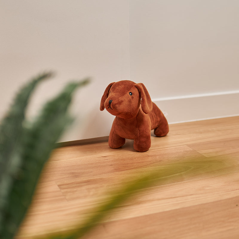 Annabel Trends - Doorstop Dusty - Brown Velvet