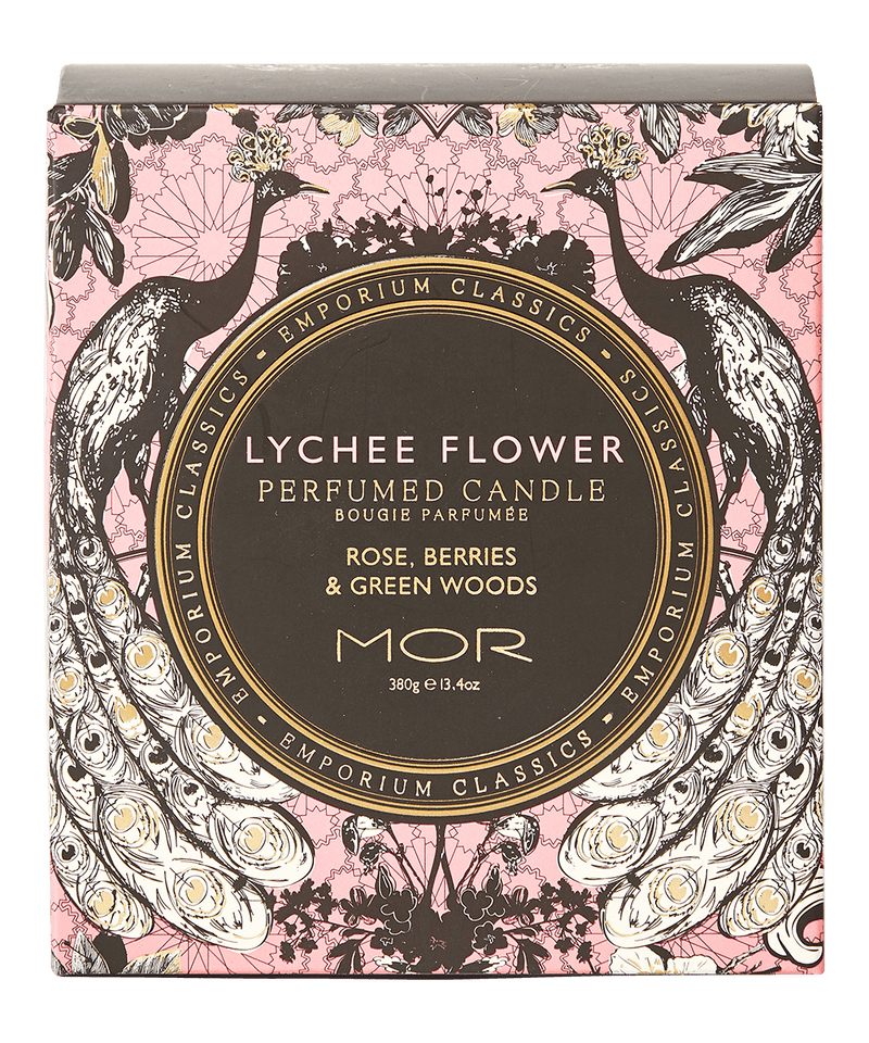 Mor - Candle 390g - Emporium Classics Lychee Flower