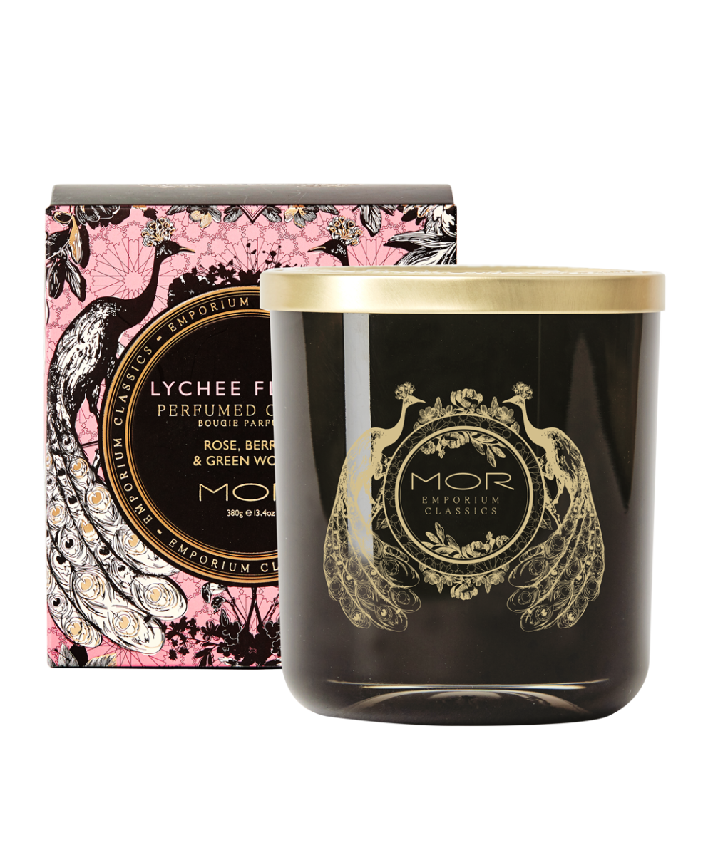 Buy Mor Candle 390g Emporium Classics Lychee Flower Buy Gift