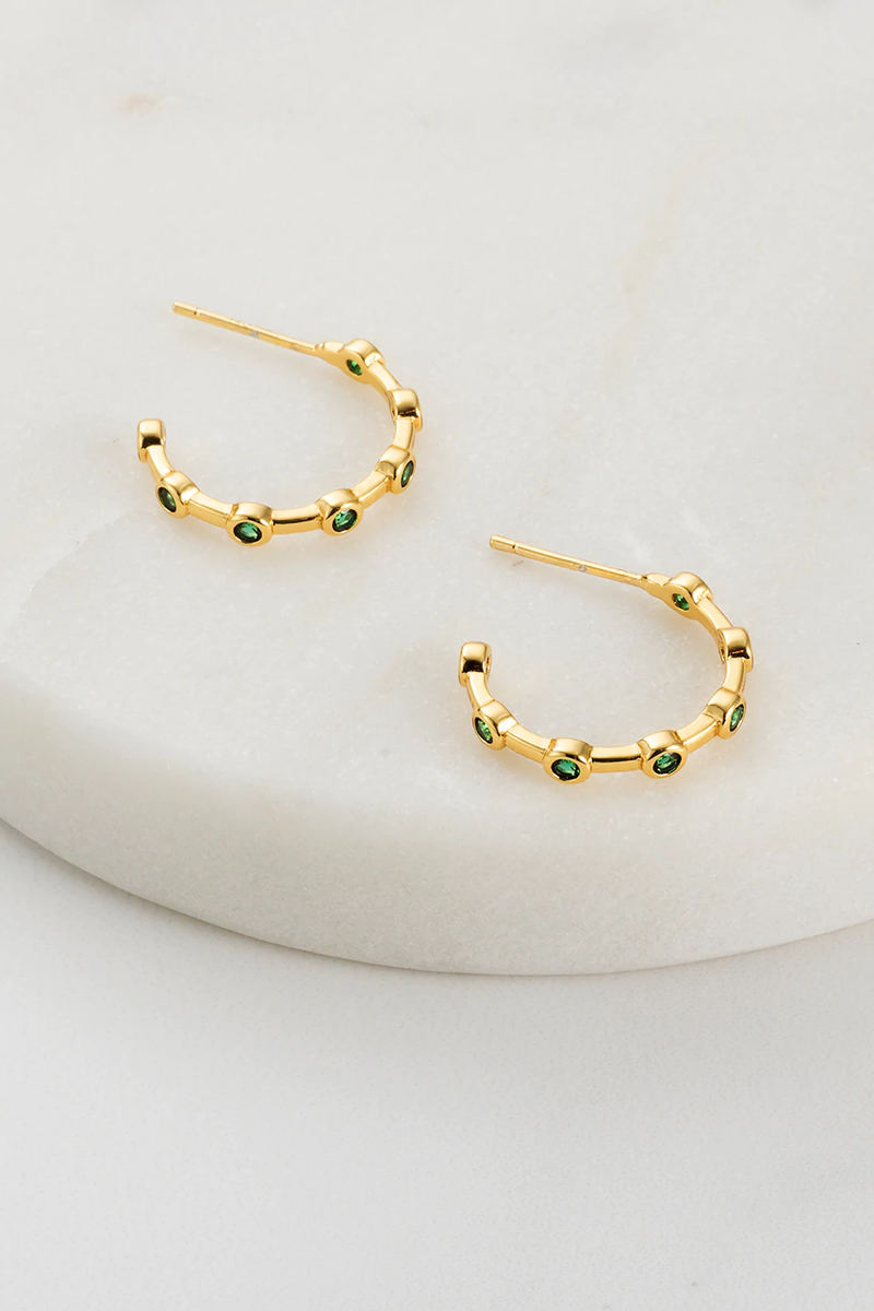 Zafino - Helena Earring - Green