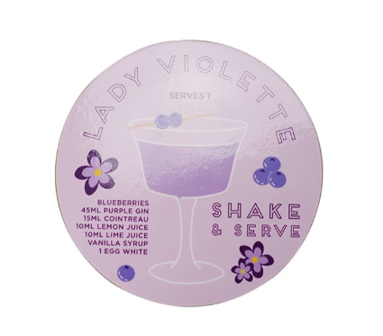 Annabel Trends - Coaster Set - Happy Hour
