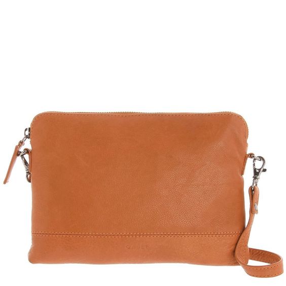 Gabee - Holly Leather Crossbody Bag - Tan