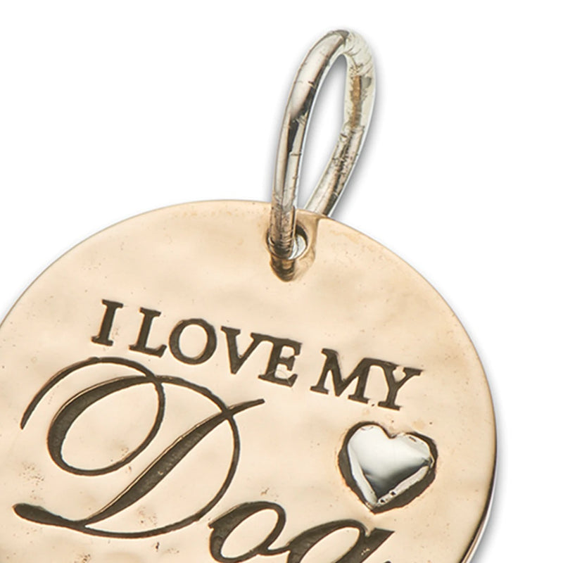 Palas - I Love My Dog Charm