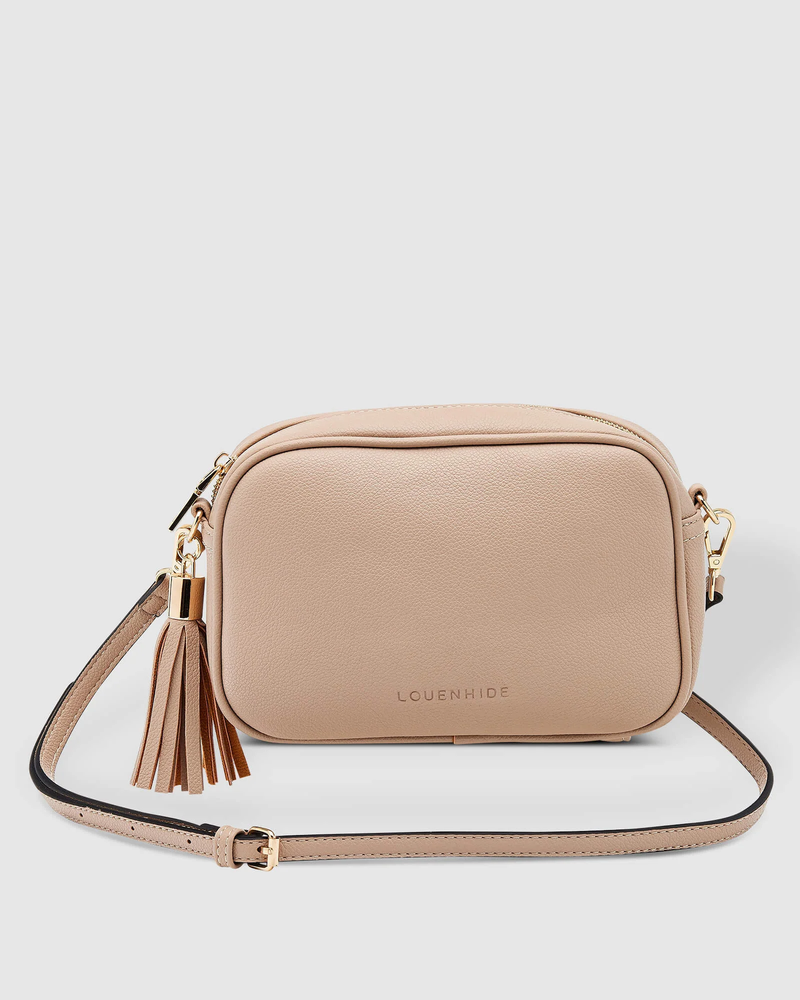 Louenhide - Jacinta Metallic Crossbody - Stone