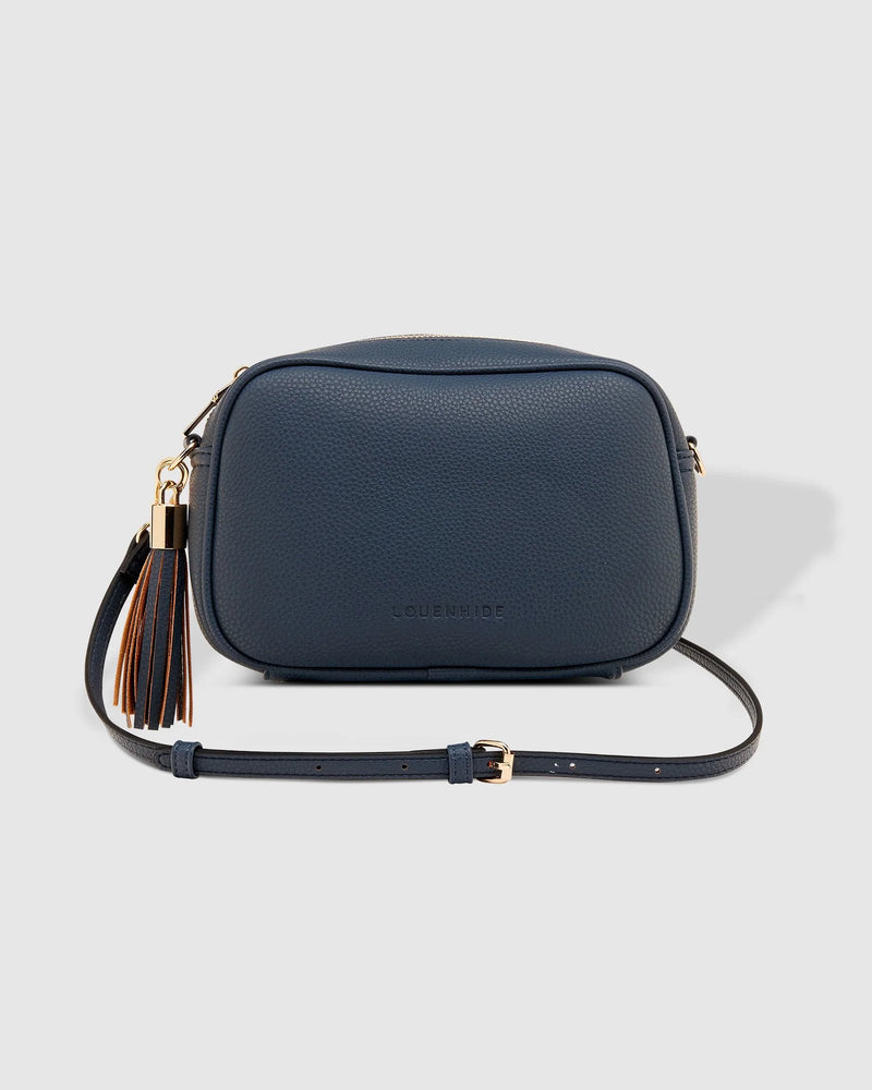 The Louenhide-Jacinta Steel Blue Crossbody Bag