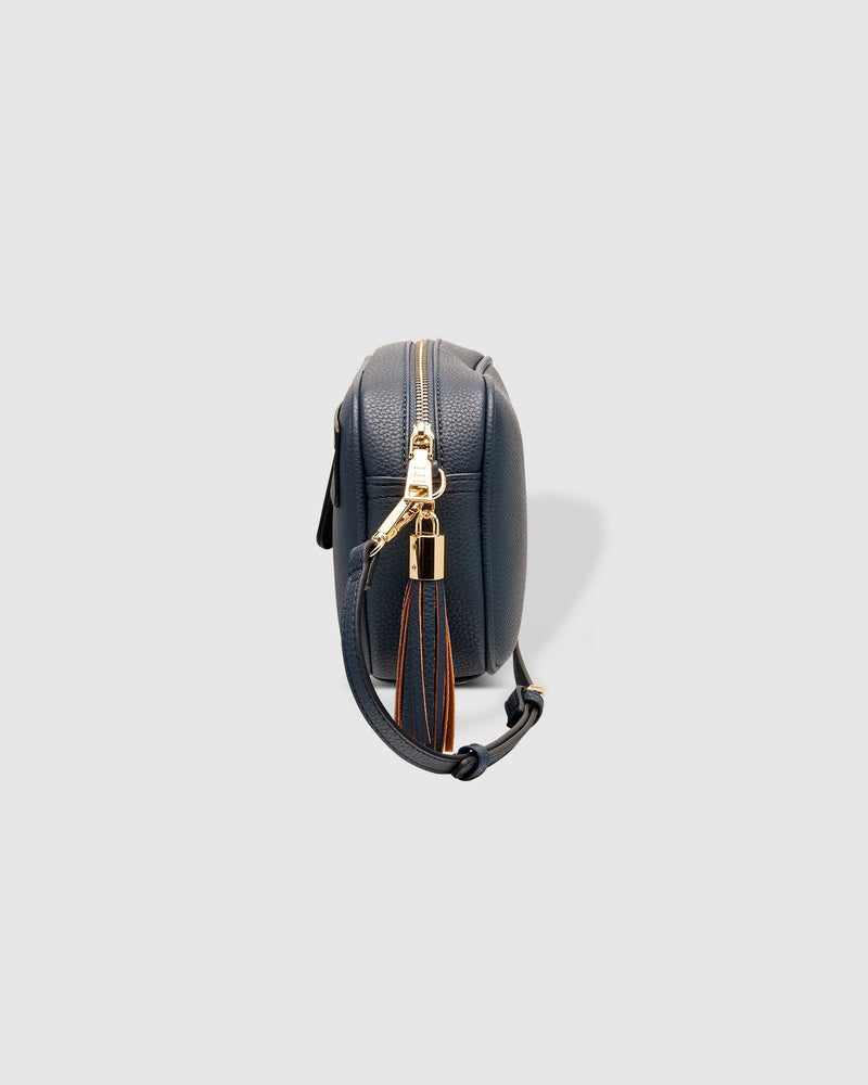 The Louenhide-Jacinta Steel Blue Crossbody Bag