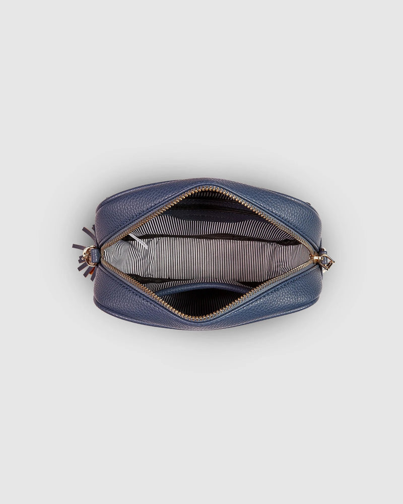 The Louenhide-Jacinta Steel Blue Crossbody Bag