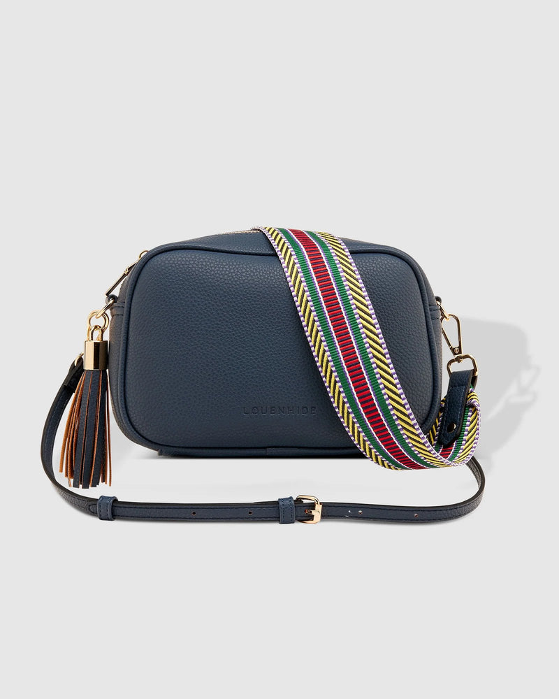 The Louenhide-Jacinta Steel Blue Crossbody Bag