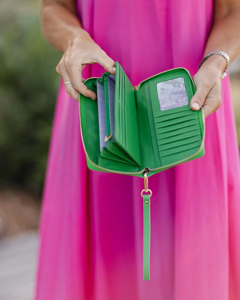 The Louenhide-Jessica wallet-apple green