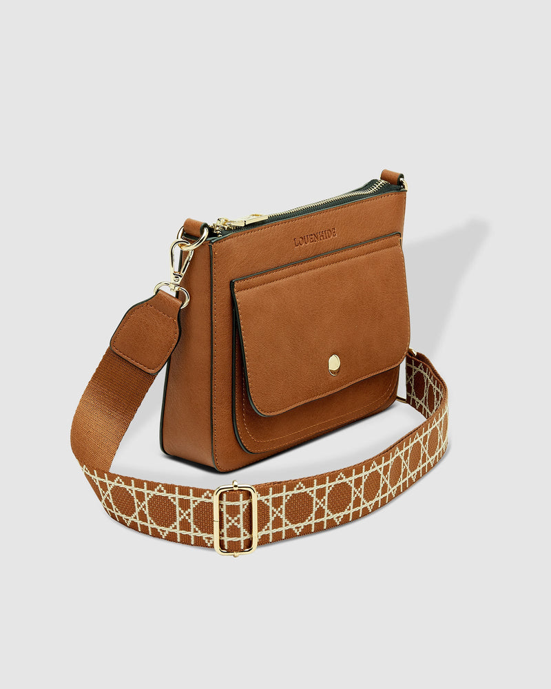 The Louenhide-Lizzie Tan Crossbody Bag