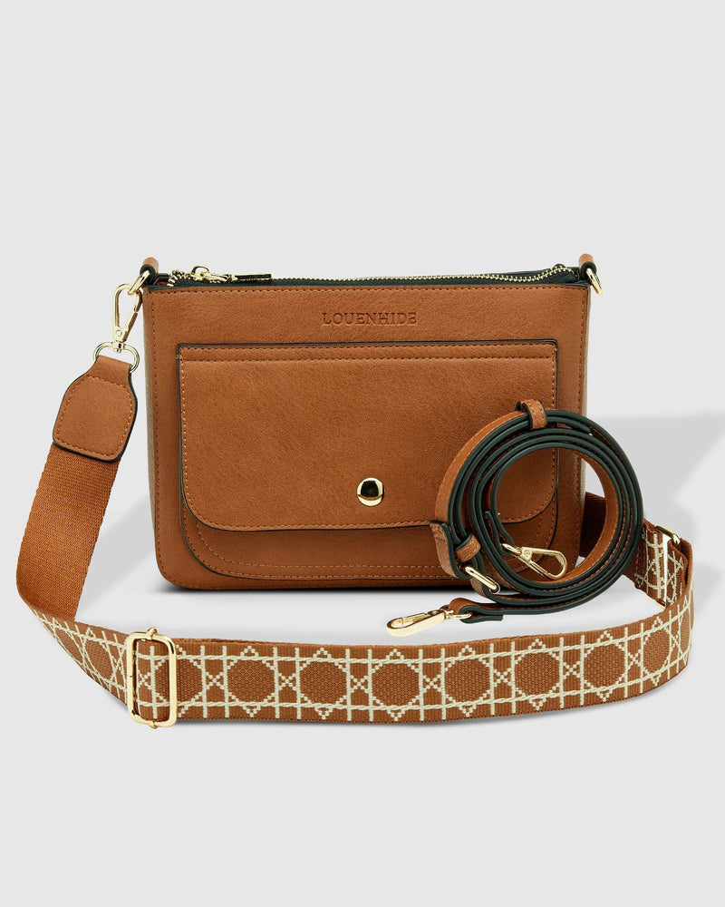 The Louenhide-Lizzie Tan Crossbody Bag