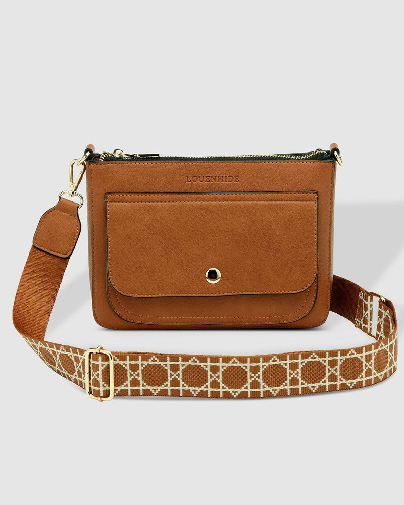The Louenhide-Lizzie Tan Crossbody Bag