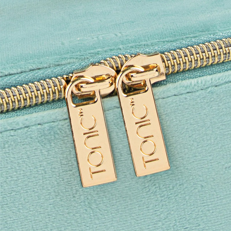 Tonic - Luxe Velvet Jewellery Cube - Seafoam