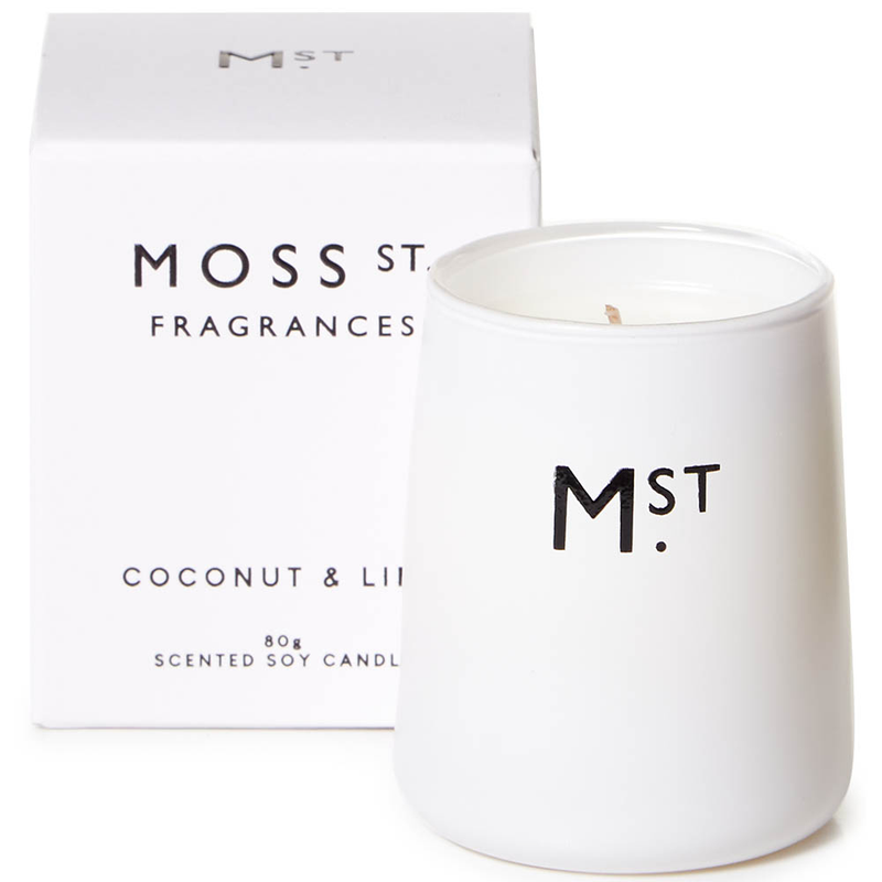Moss St. - Soy Candle 80g - Coconut & Lime