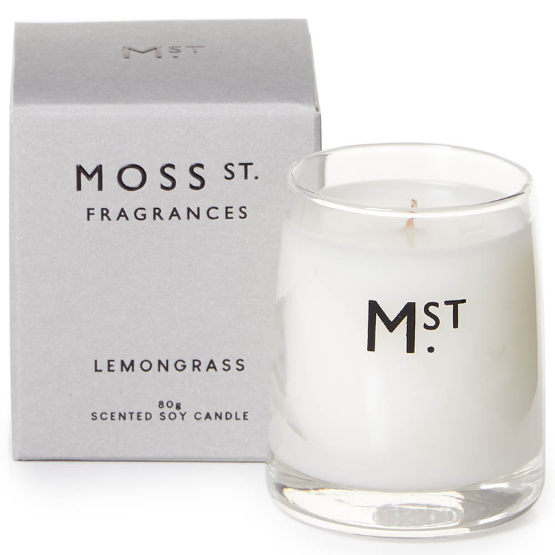 Moss St. - Soy Candle 80g -Lemongrass