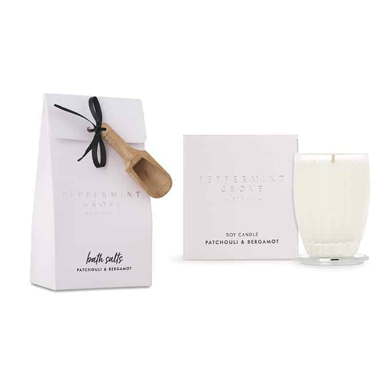 Peppermint Grove - Candle 370g - Patchouli & Bergamot