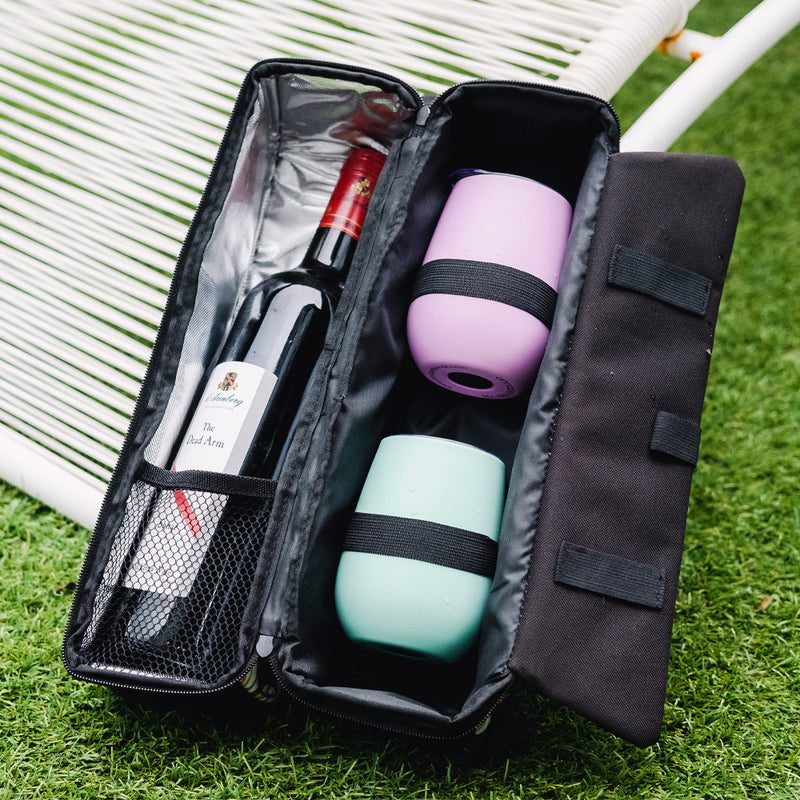 Annabel Trends - Picnic Bottle Bag - Bottlebrush Light