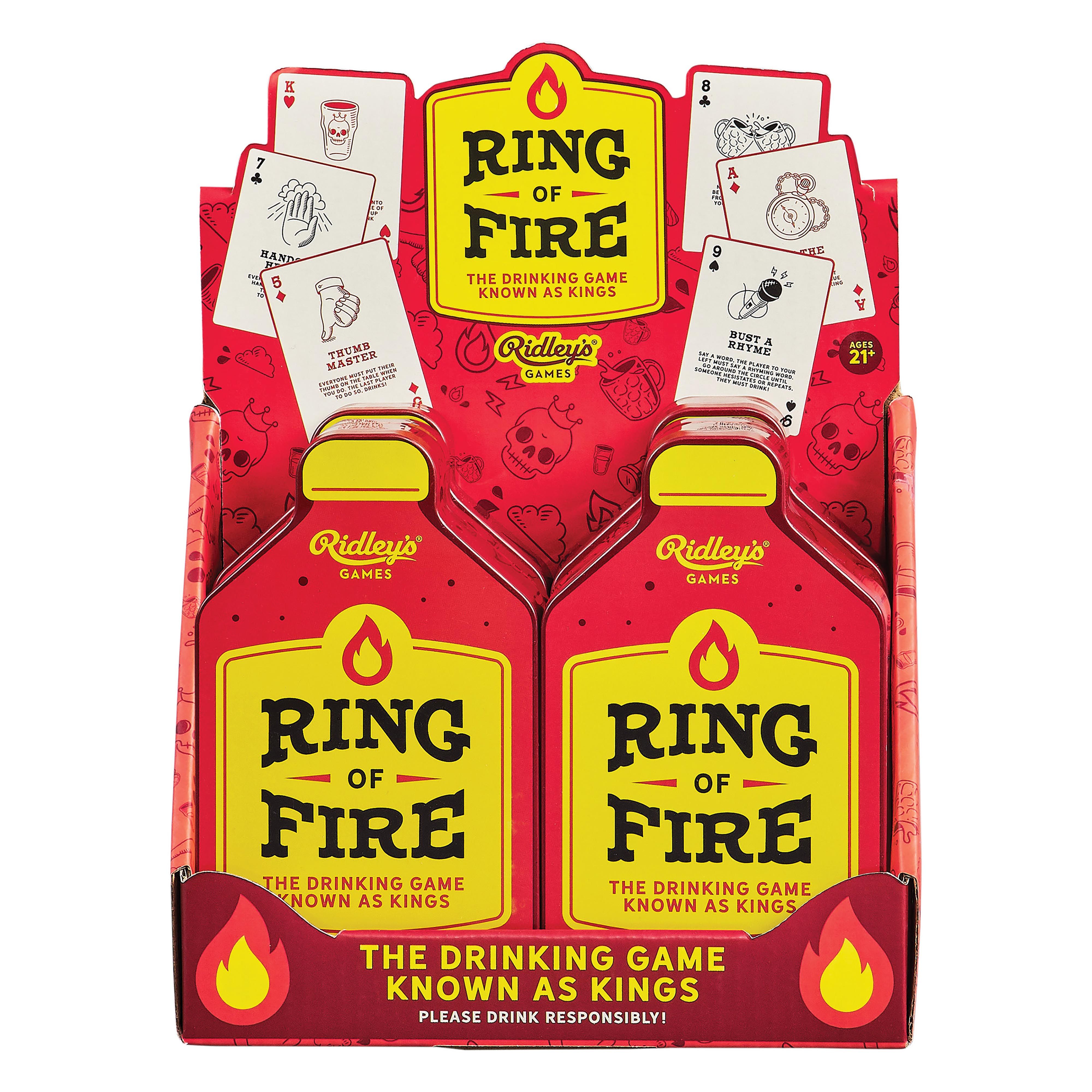 Buy Ridleys Ring Of Fire Card Game Buy Gift, Clothing, Footwear