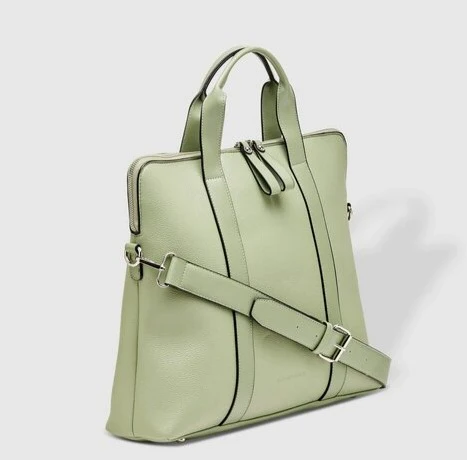 Louenhide - Rhodes Laptop Bag - Sage Green