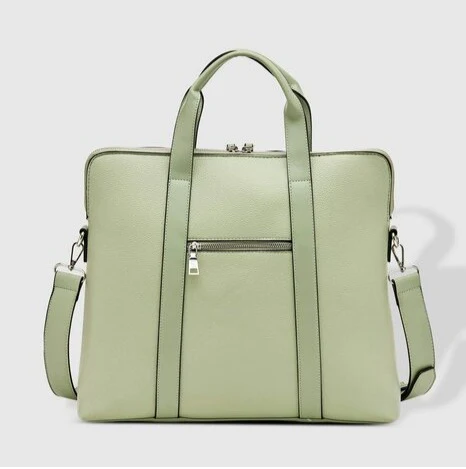 Louenhide - Rhodes Laptop Bag - Sage Green