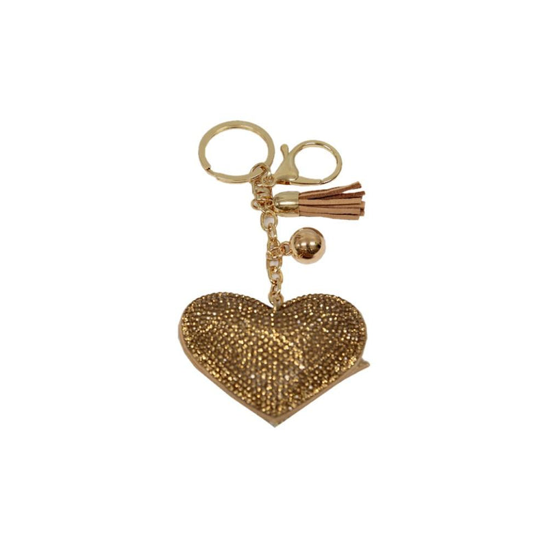 Sassy Duck - Heart Keychain