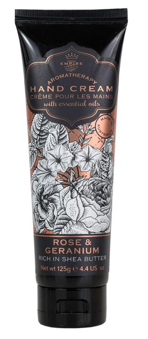 Empire - Botanicals Hand Cream Rose & Geranium 125g