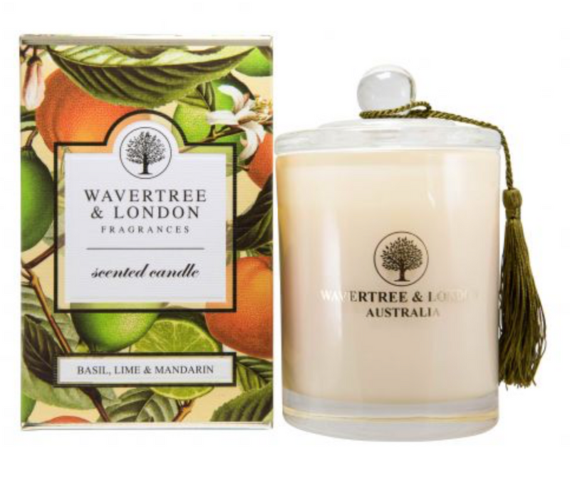 Wavertree & London Candle - Basil, Lime & Mandarin