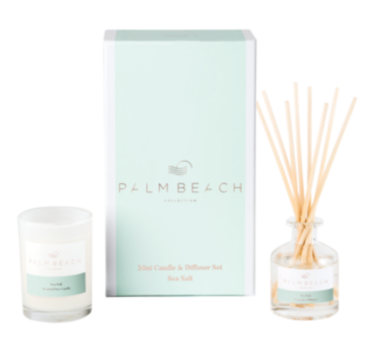 Palm Beach - Mini Candle & Diffuser - Sea Salt