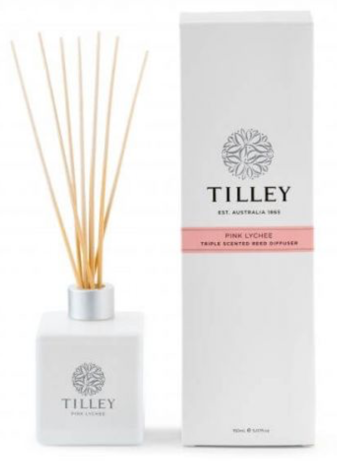 Tilley - Aromatic Reed Diffuser - Pink Lychee 150ml