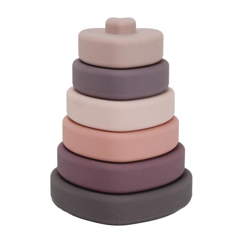 Annabel Trends - Silicone Stackable Toy - Heart