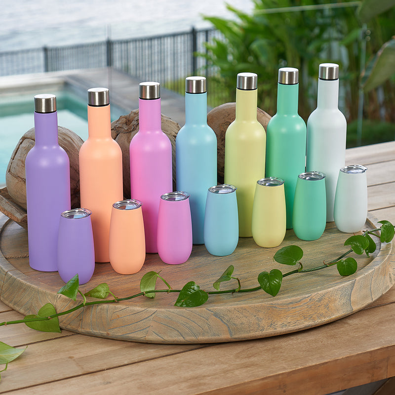 Annabel Trends - Sparkling Flute Stainless - Gelato Peach