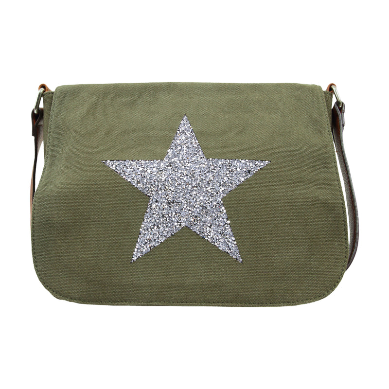 Sassy Duck - Star Power Crossbody Bag - Khaki