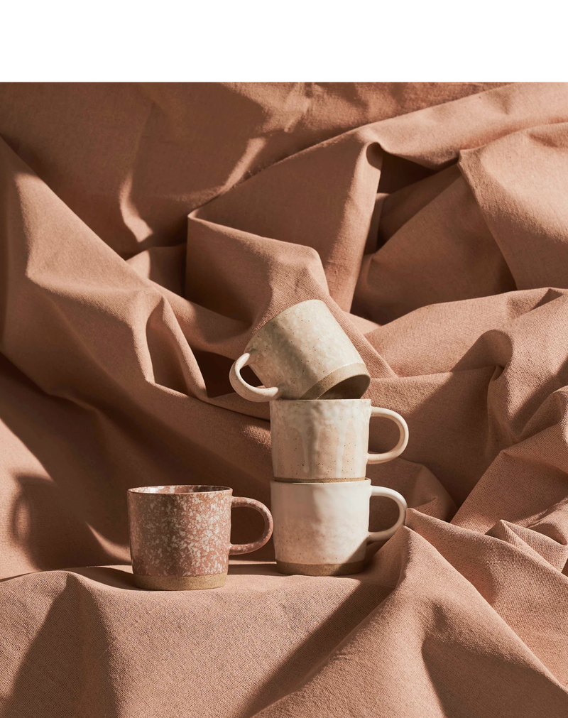 Robert Gordon - Strata Mugs 4pk - Mixed Pink