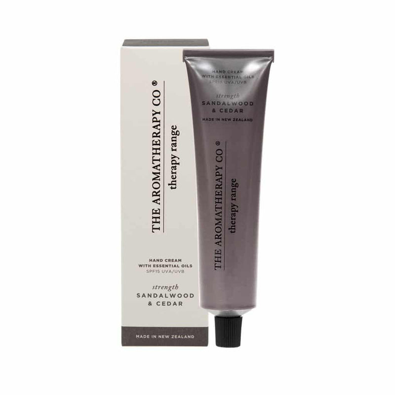 Aromatherapy Co - Therapy Hand Cream - Strength Sandalwood & Cedar