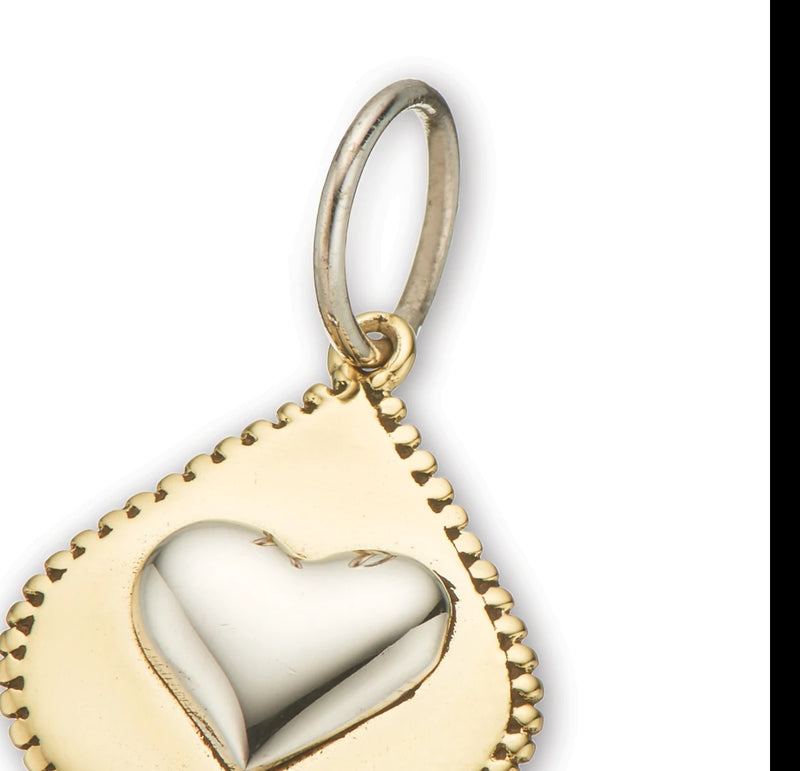 Palas - Teardrop Heart Charm