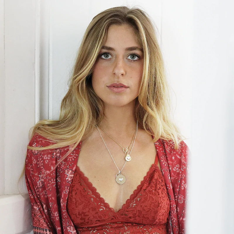 Palas - Teardrop Heart Charm