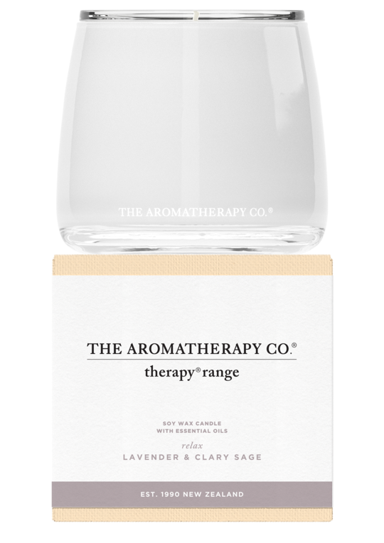 Aromatherapy Co - Therapy Candle 260g Relax -Lavender & Clary Sage