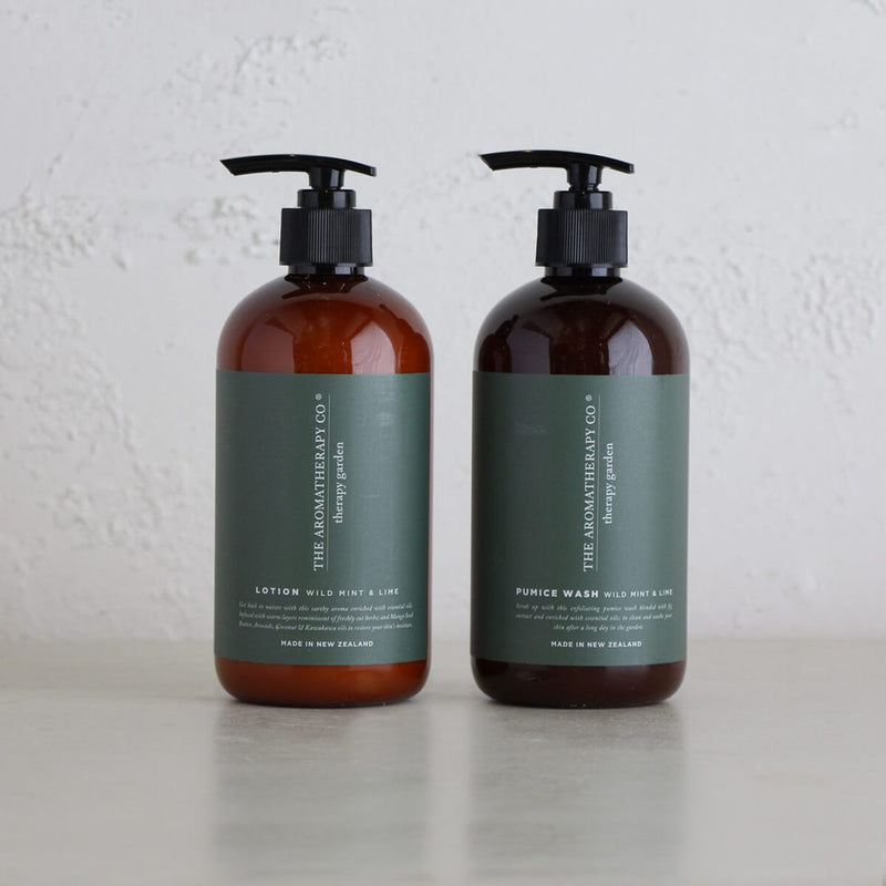 Aromatherapy Co - Therapy Garden Hand Lotion 500ml - Wild Mint & LIme