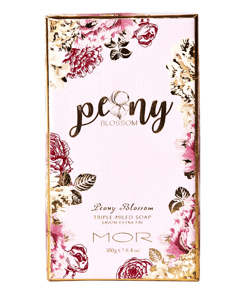 Mor - Triple Milled Soap 180g Peony Blosson