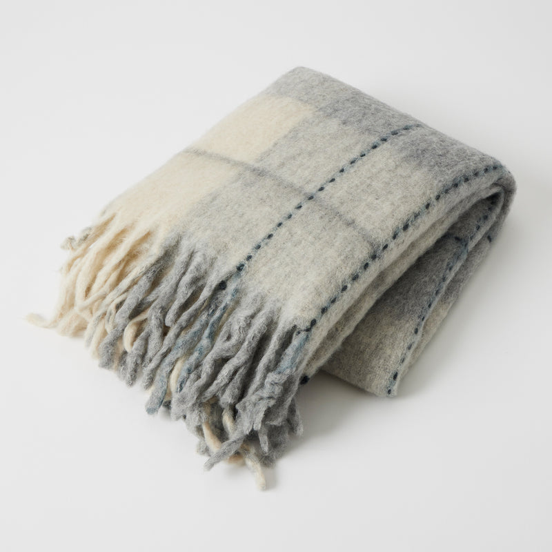 Pilbeam Living-Wales Brushed Wool Blend Throw